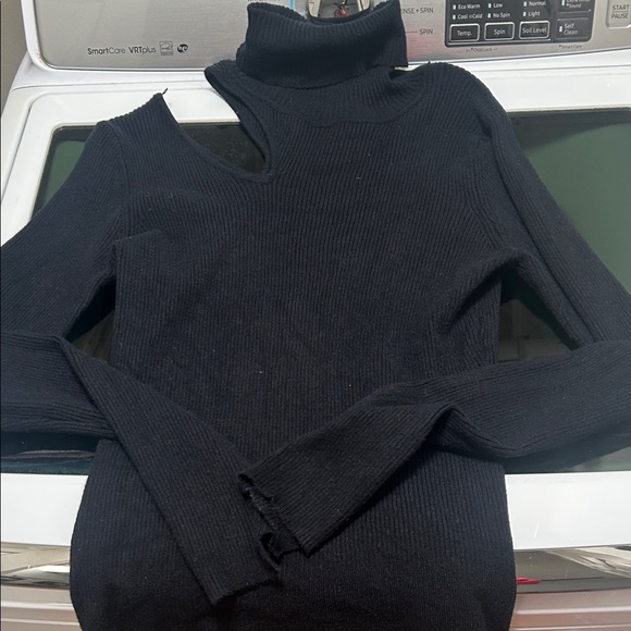 ASTR The Label Black Sweater - Picture 3 of 5